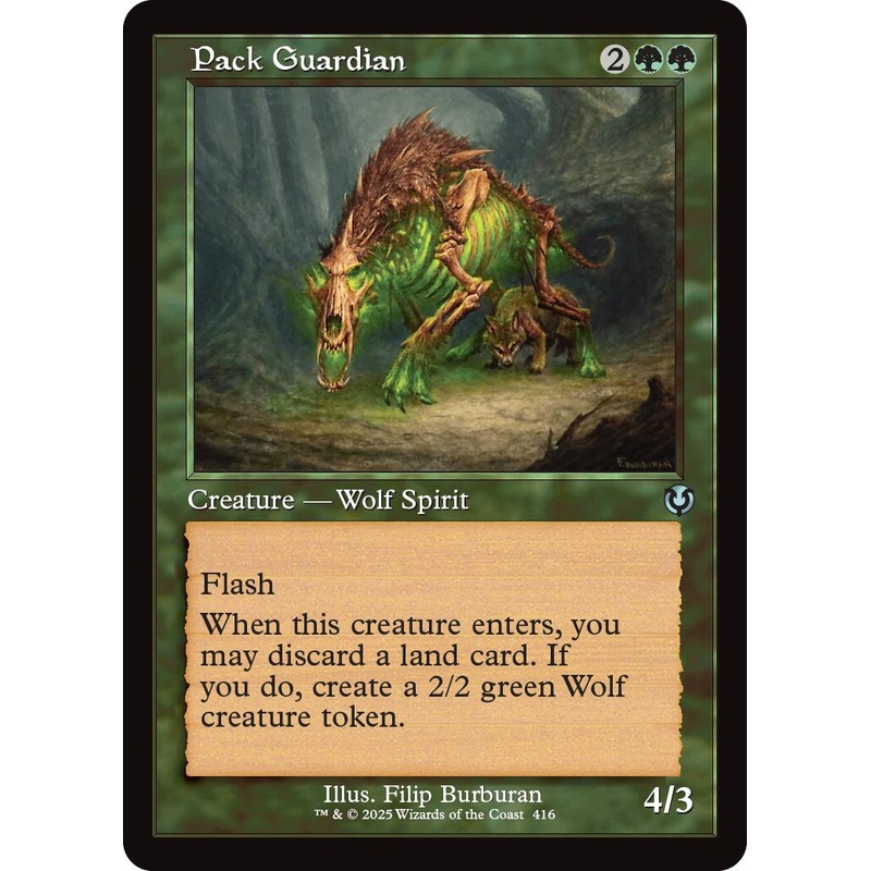 Pack Guardian (Retro Frame) [Innistrad Remastered]