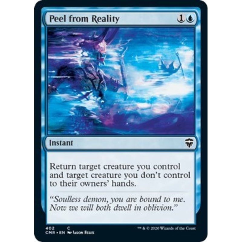 Peel from Reality [Commander Legends]