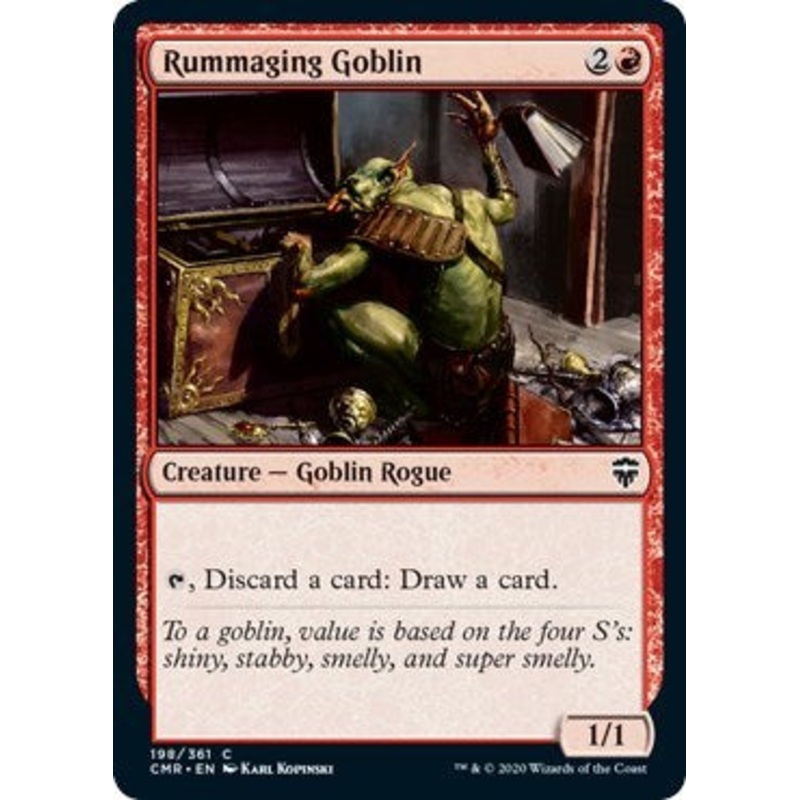 Rummaging Goblin [Commander Legends]