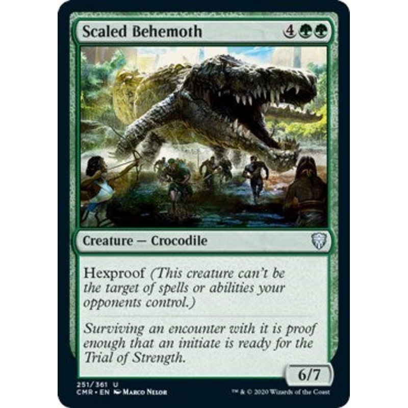 Scaled Behemoth [Commander Legends]