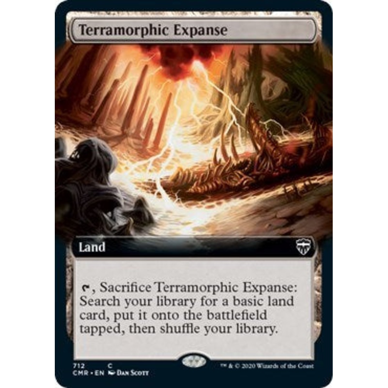 Terramorphic Expanse (Extended Art) [Commander Legends]