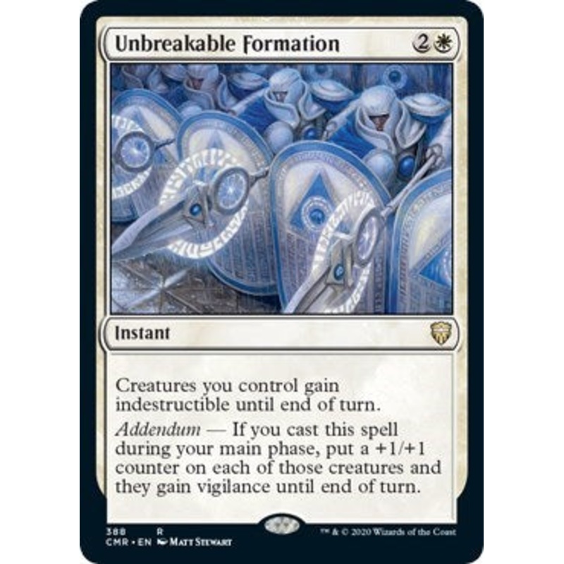 Unbreakable Formation [Commander Legends]