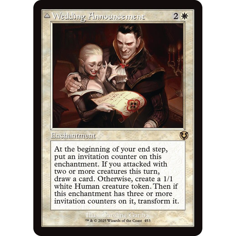 Wedding Announcement // Wedding Festivity (Retro Frame) [Innistrad Remastered]