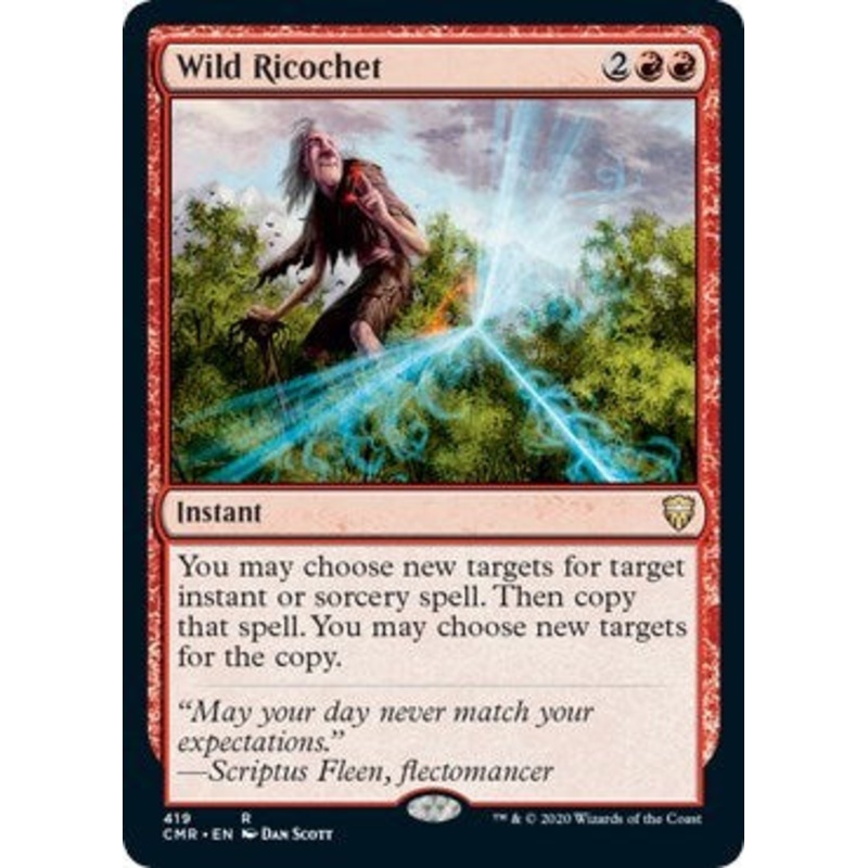 Wild Ricochet [Commander Legends]