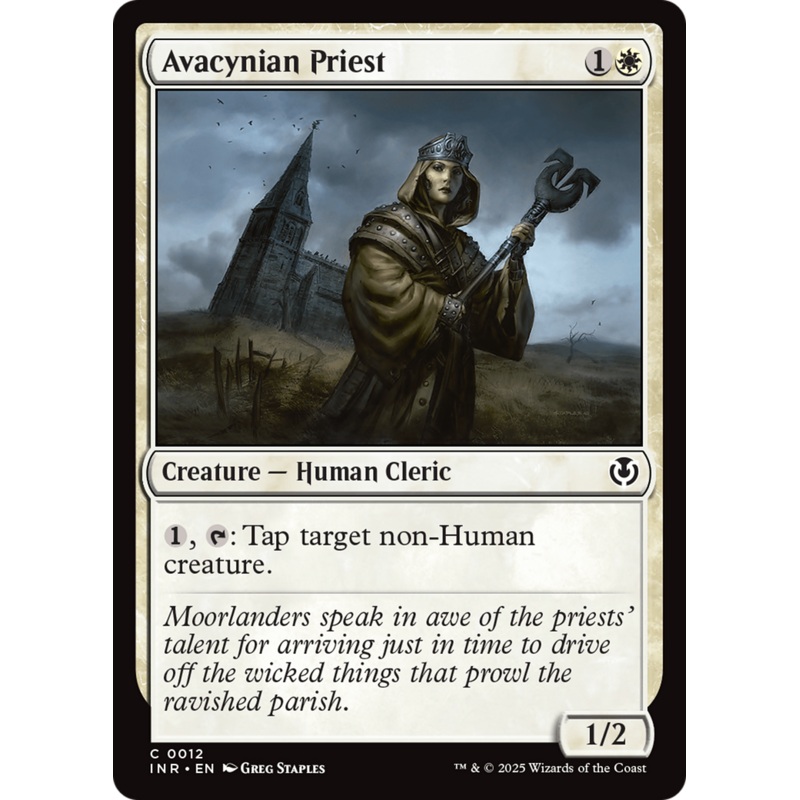 Avacynian Priest [Innistrad Remastered]