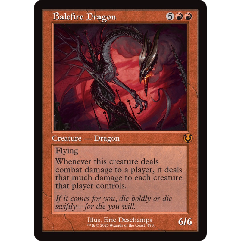 Balefire Dragon (Retro Frame) [Innistrad Remastered]