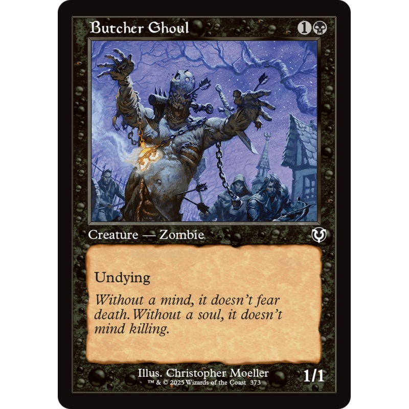 Butcher Ghoul (Retro Frame) [Innistrad Remastered]