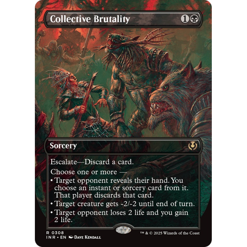 Collective Brutality (Borderless) [Innistrad Remastered]