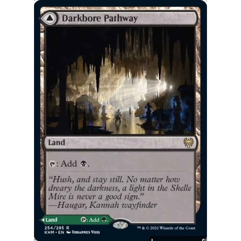 Darkbore Pathway // Slitherbore Pathway [Kaldheim]