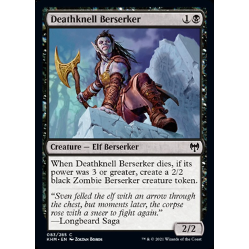 Deathknell Berserker [Kaldheim]