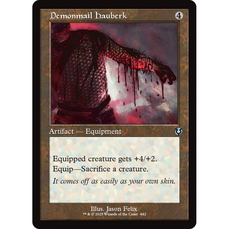 Demonmail Hauberk (Retro Frame) [Innistrad Remastered]