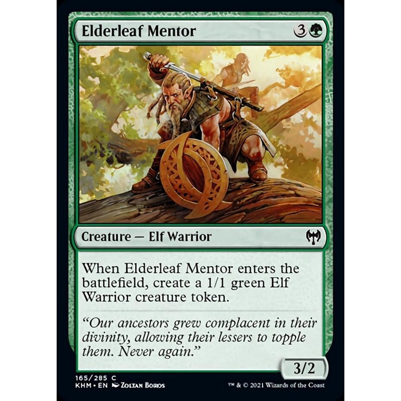 Elderleaf Mentor [Kaldheim]