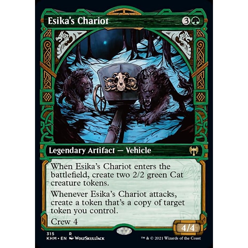 Esika's Chariot (Showcase) [Kaldheim]