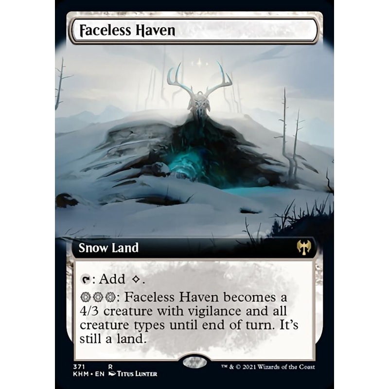 Faceless Haven (Extended Art) [Kaldheim]