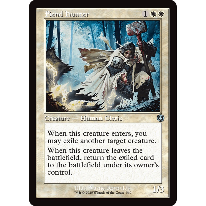 Fiend Hunter (Retro Frame) [Innistrad Remastered]