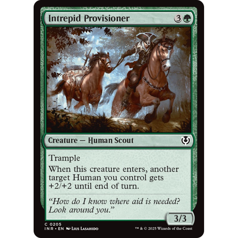 Intrepid Provisioner [Innistrad Remastered]