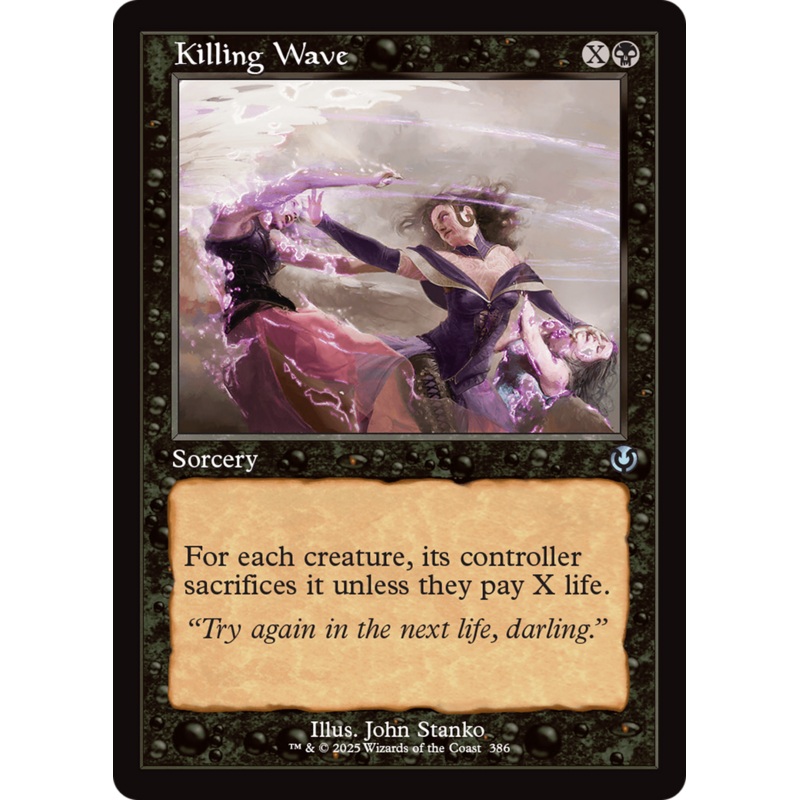 Killing Wave (Retro Frame) [Innistrad Remastered]