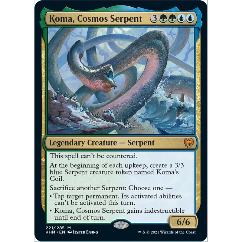 Koma, Cosmos Serpent [Kaldheim]