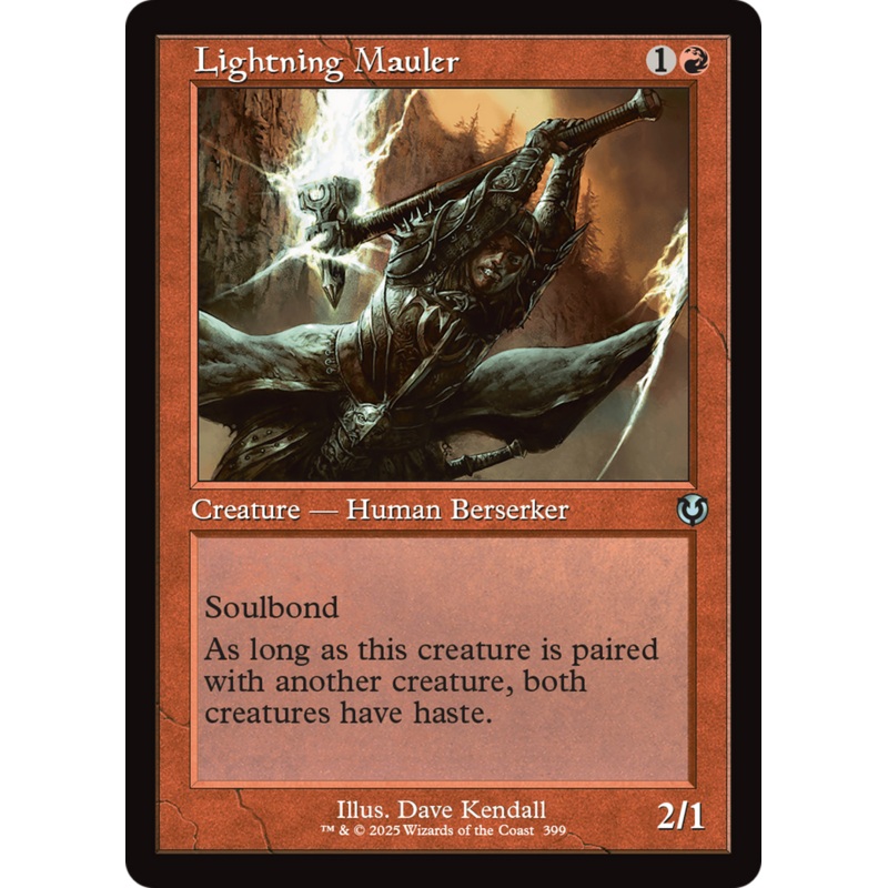 Lightning Mauler (Retro Frame) [Innistrad Remastered]