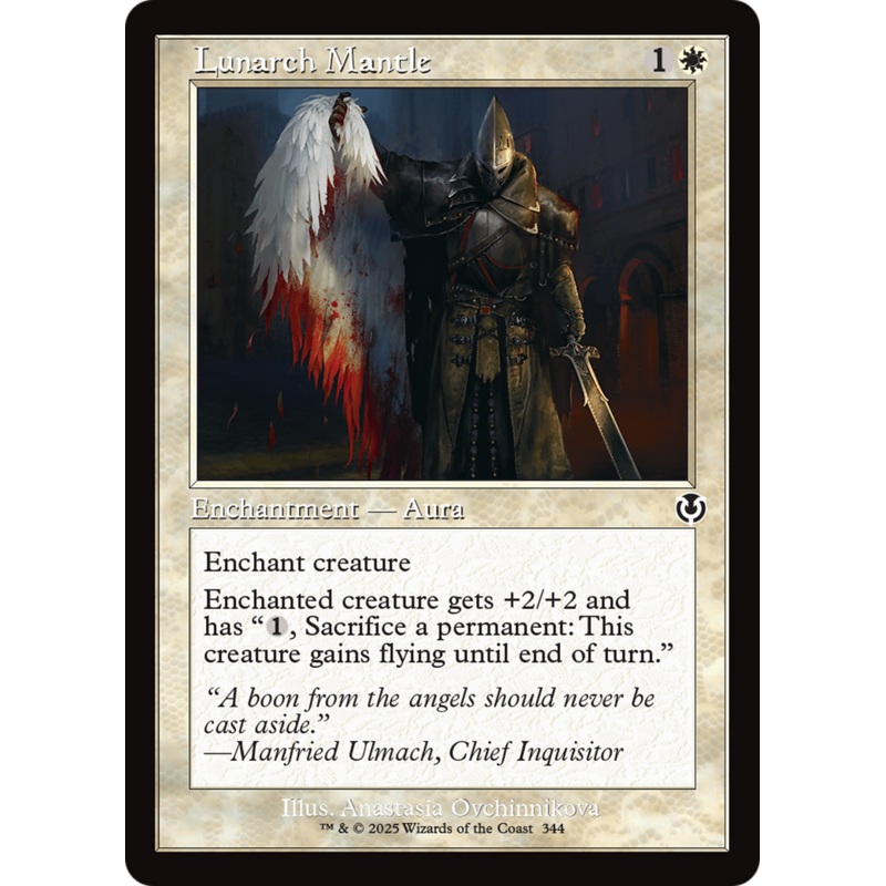 Lunarch Mantle (Retro Frame) [Innistrad Remastered]