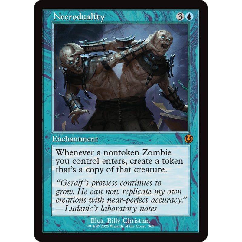 Necroduality (Retro Frame) [Innistrad Remastered]