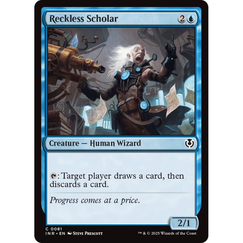Reckless Scholar [Innistrad Remastered]