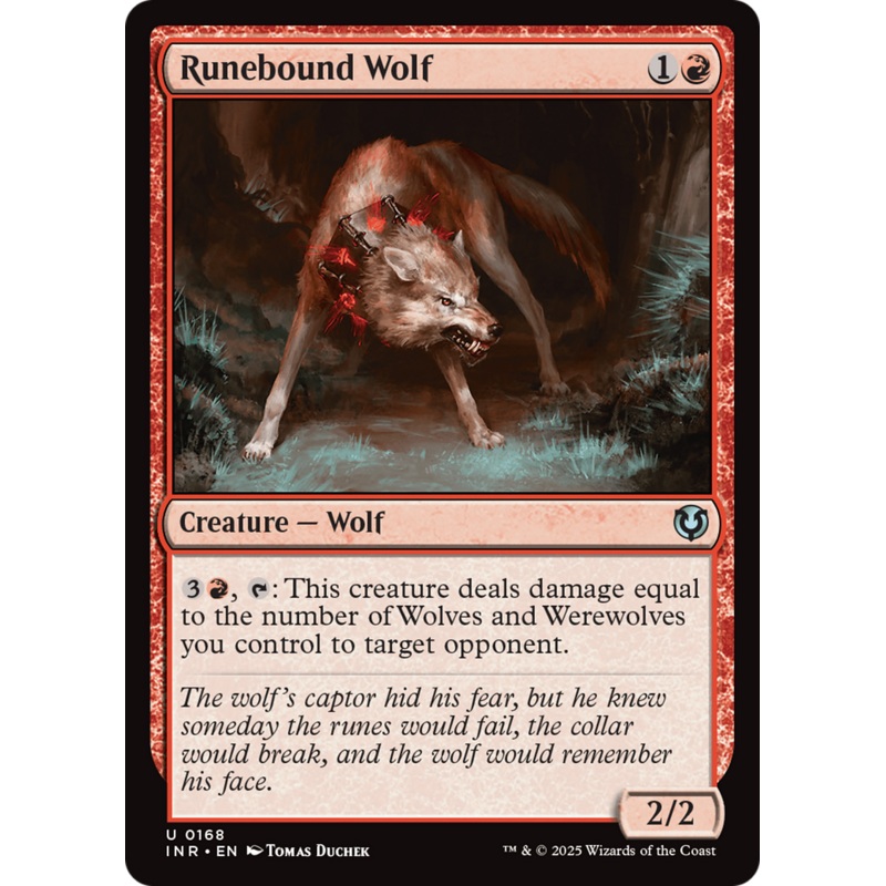 Runebound Wolf [Innistrad Remastered]