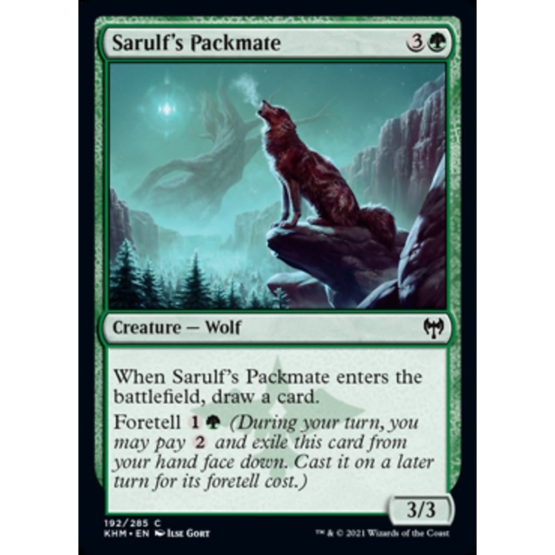 Sarulf's Packmate [Kaldheim]
