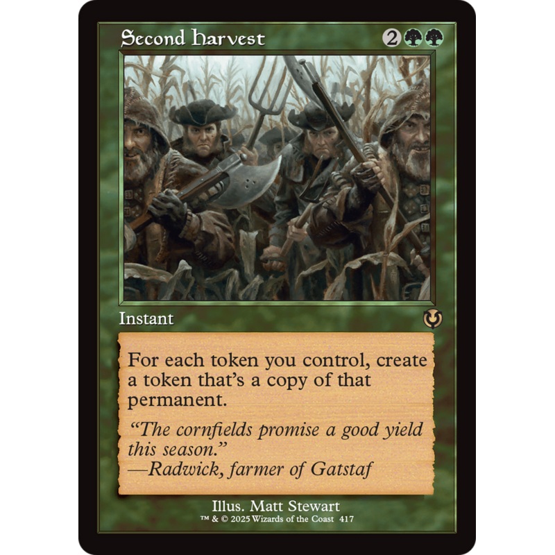 Second Harvest (Retro Frame) [Innistrad Remastered]