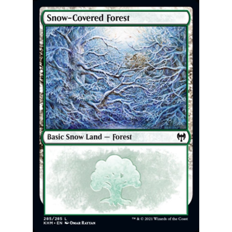 Snow-Covered Forest (285) [Kaldheim]