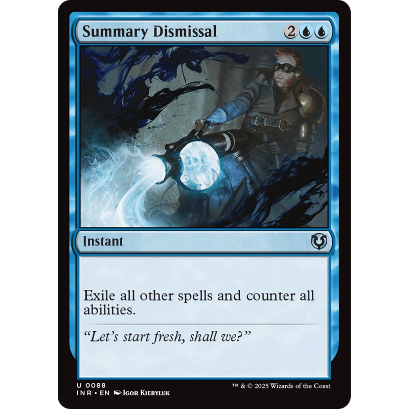 Summary Dismissal [Innistrad Remastered]