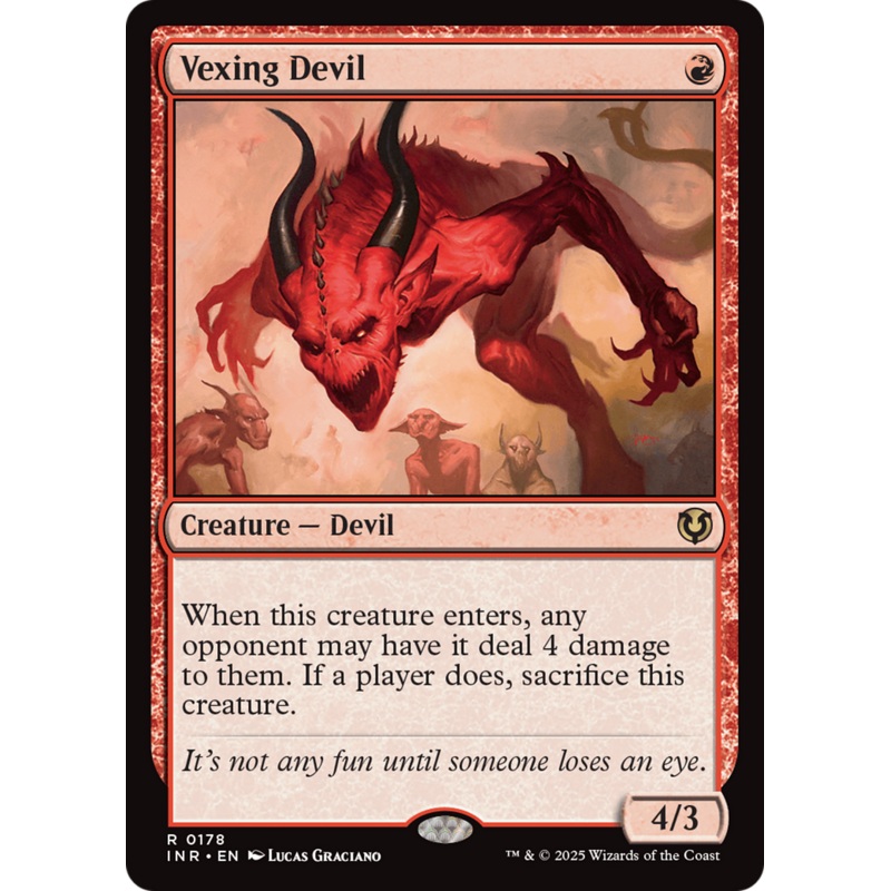 Vexing Devil [Innistrad Remastered]