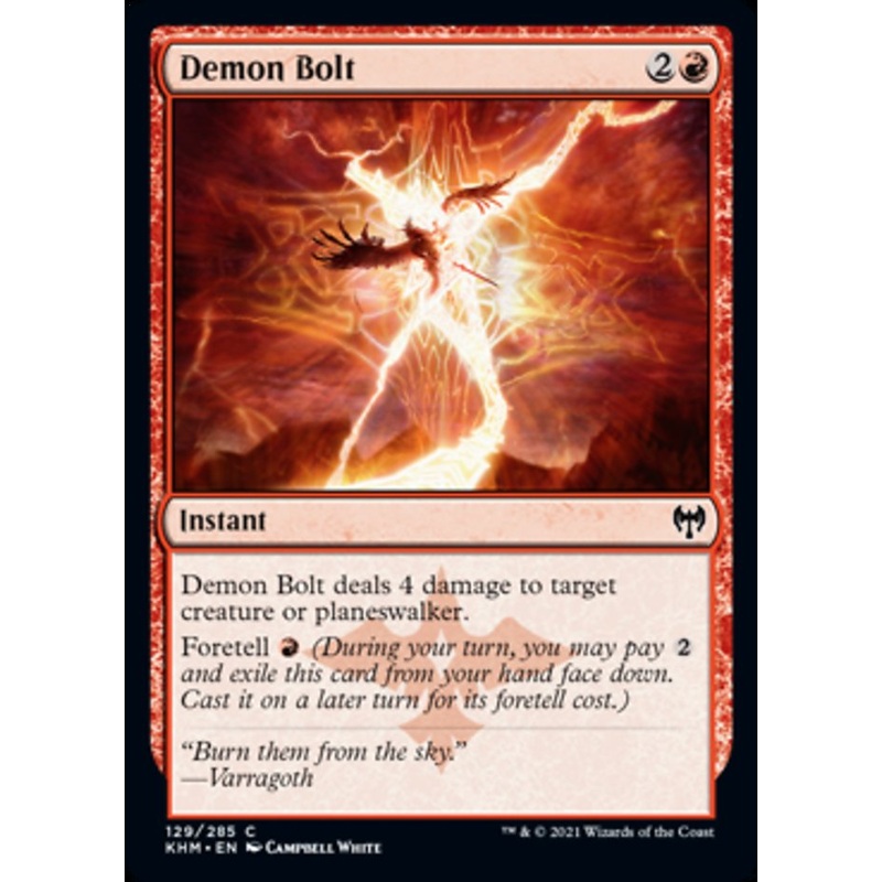 Demon Bolt [Kaldheim]