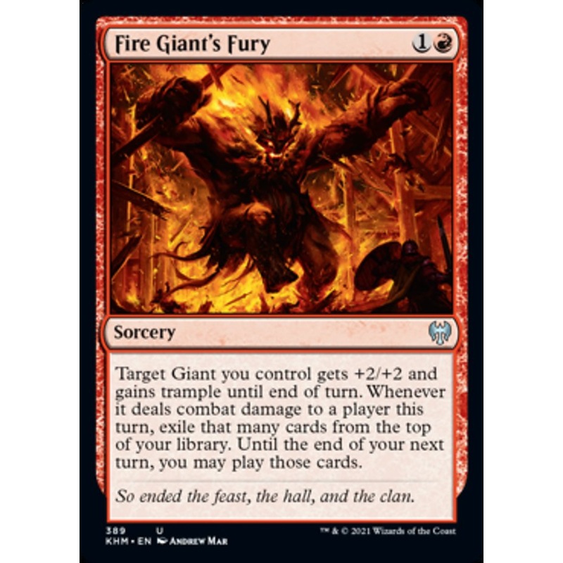 Fire Giant's Fury [Kaldheim]