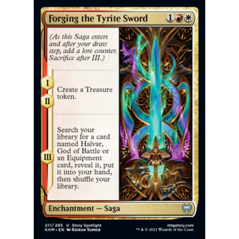 Forging the Tyrite Sword [Kaldheim]