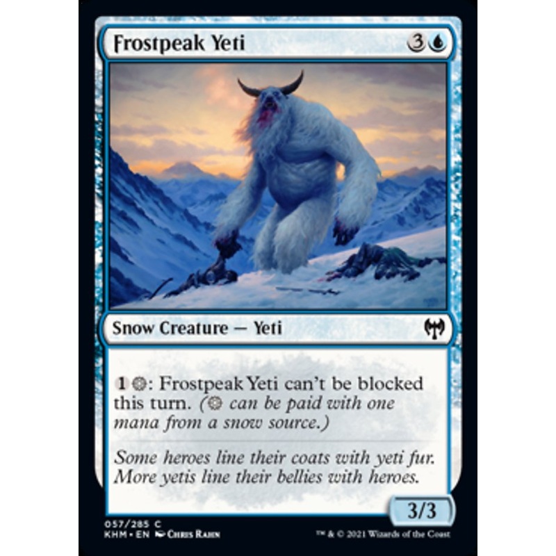 Frostpeak Yeti [Kaldheim]