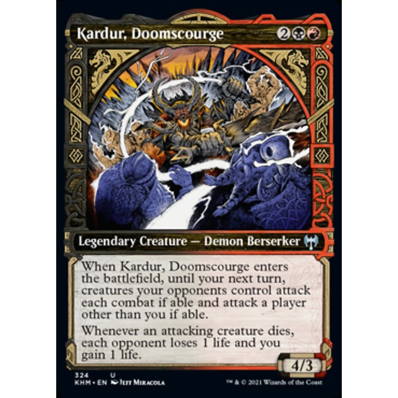 Kardur, Doomscourge (Showcase) [Kaldheim]