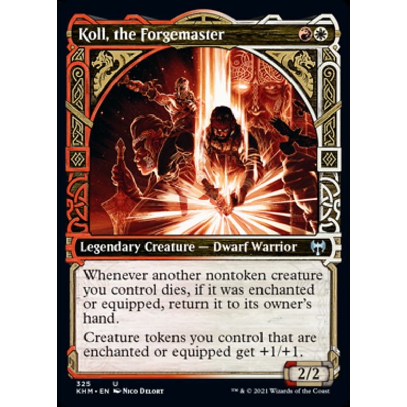 Koll, the Forgemaster (Showcase) [Kaldheim]