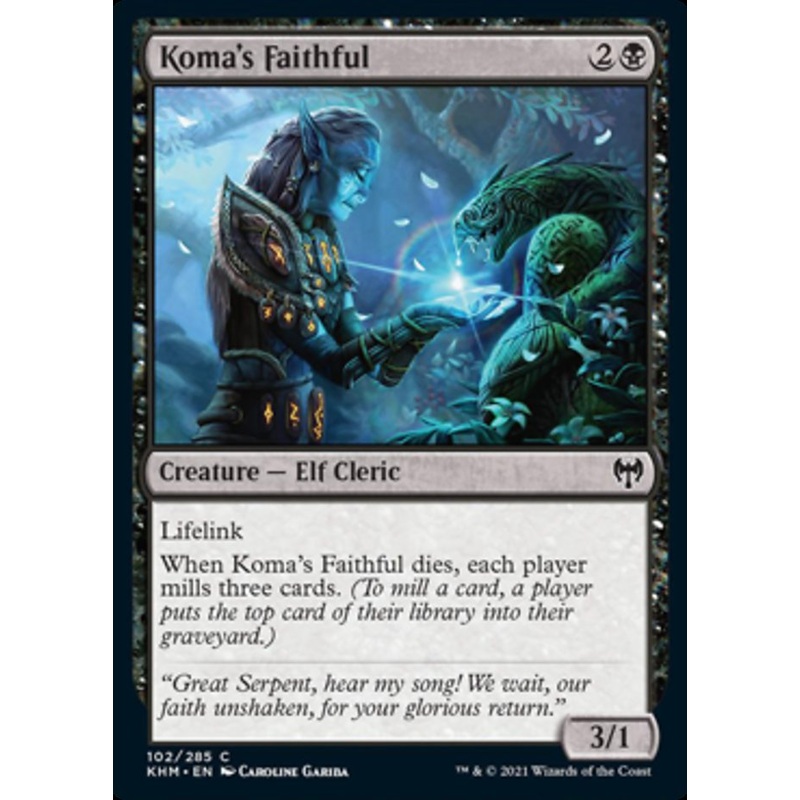 Koma's Faithful [Kaldheim]