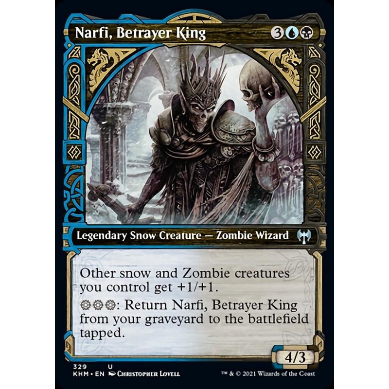 Narfi, Betrayer King (Showcase) [Kaldheim]