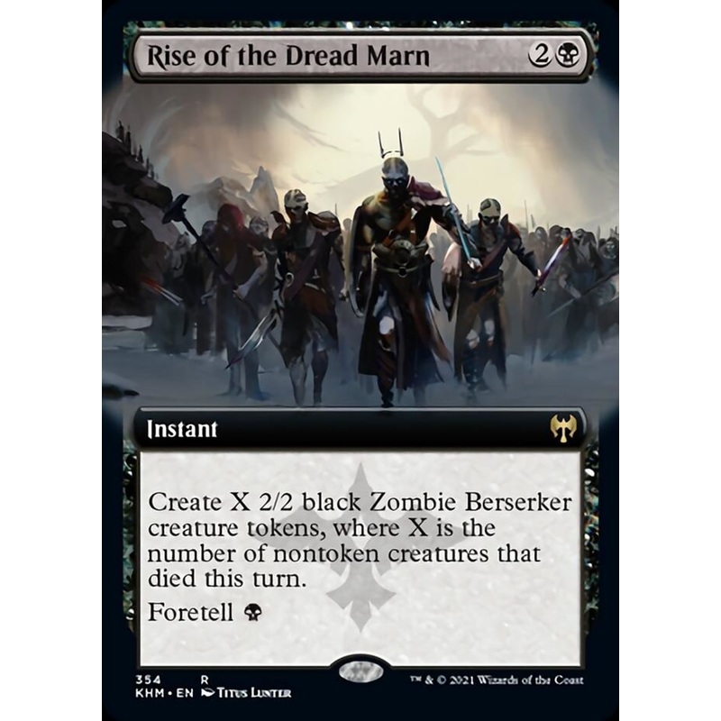 Rise of the Dread Marn (Extended Art) [Kaldheim]