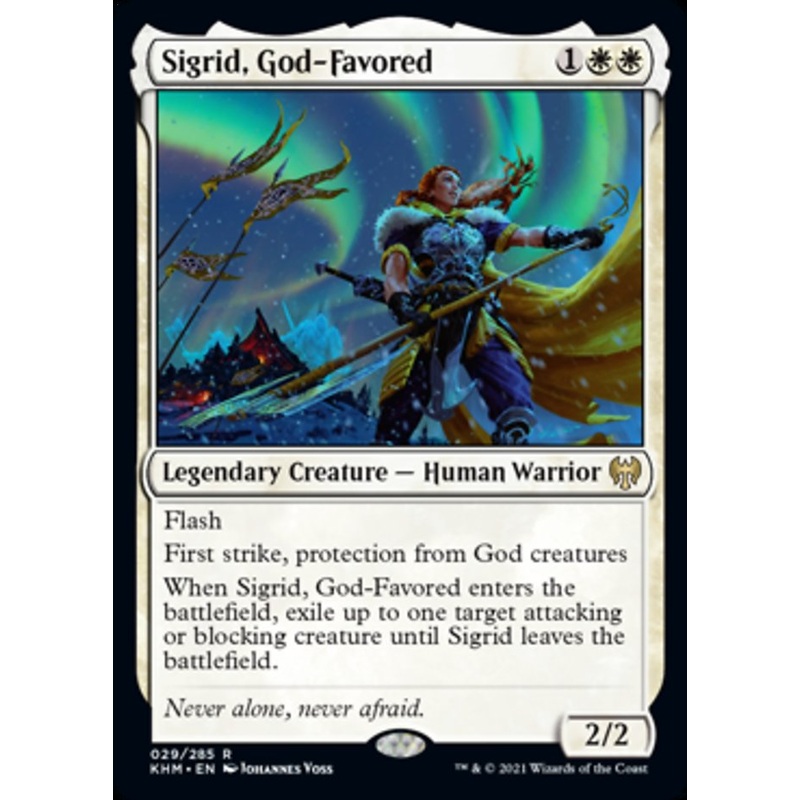 Sigrid, God-Favored [Kaldheim]