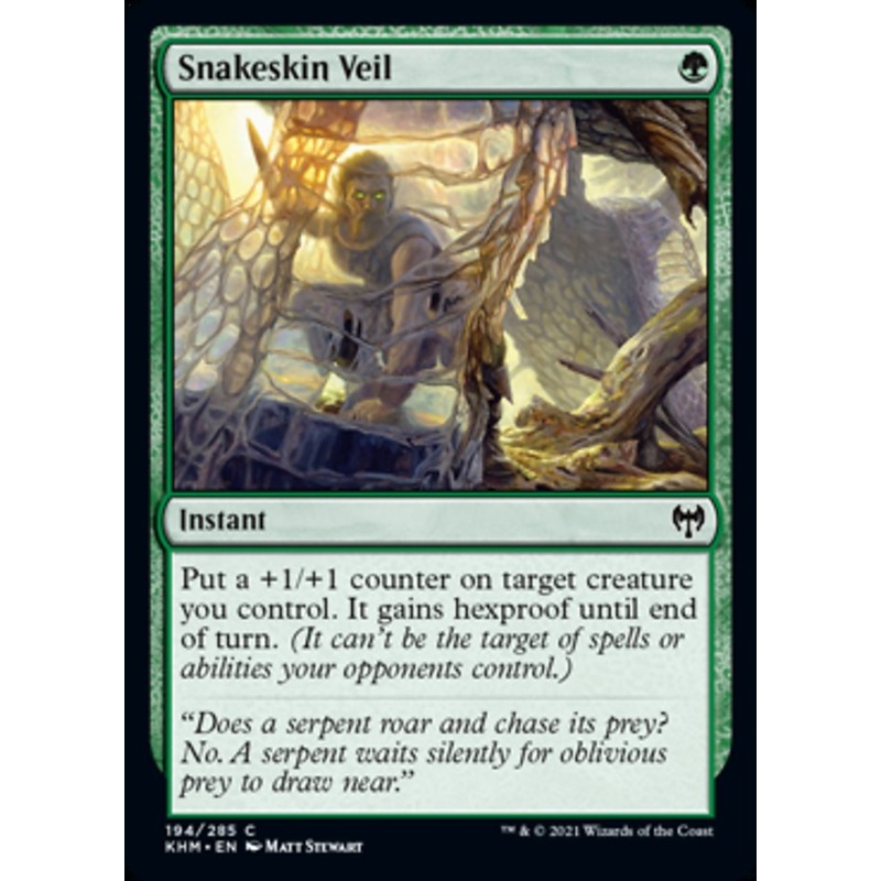 Snakeskin Veil [Kaldheim]