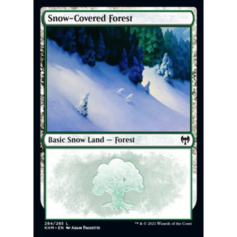 Snow-Covered Forest (284) [Kaldheim]