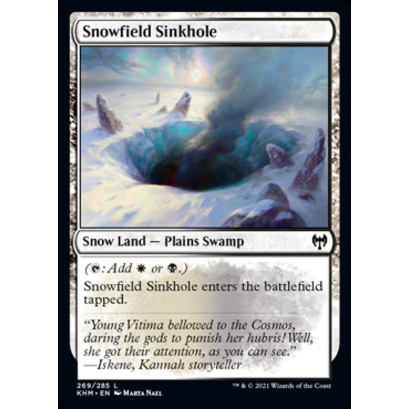 Snowfield Sinkhole [Kaldheim]