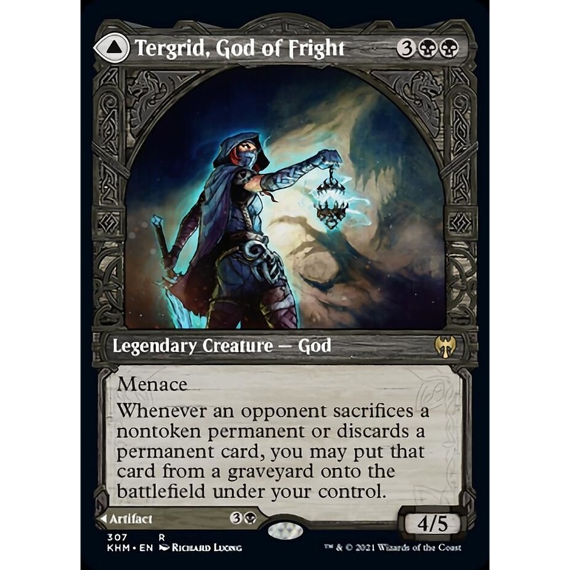 Tergrid, God of Fright // Tergrid's Lantern (Showcase) [Kaldheim]
