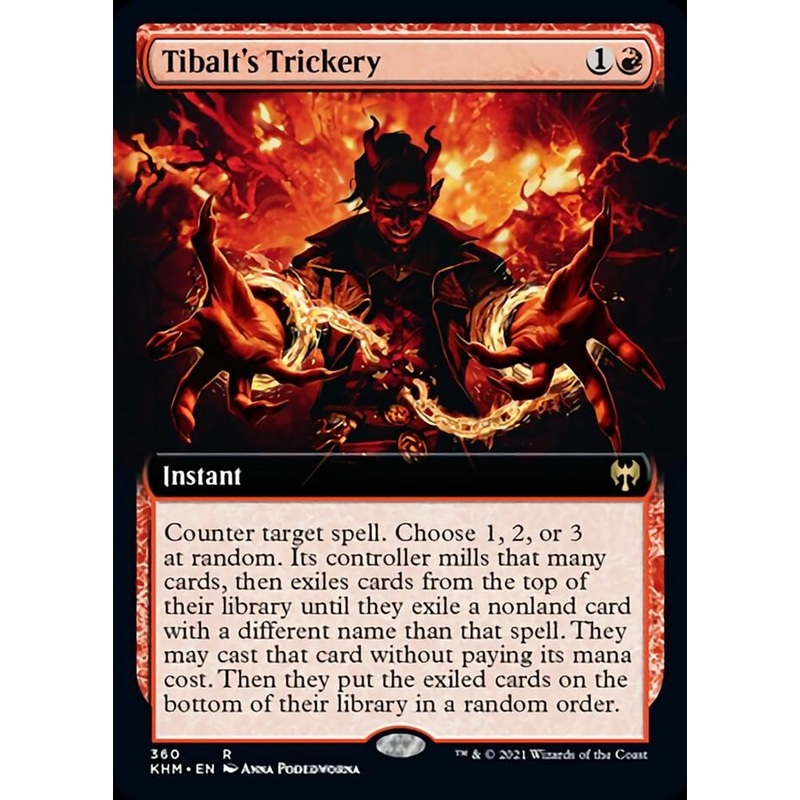 Tibalt's Trickery (Extended Art) [Kaldheim]