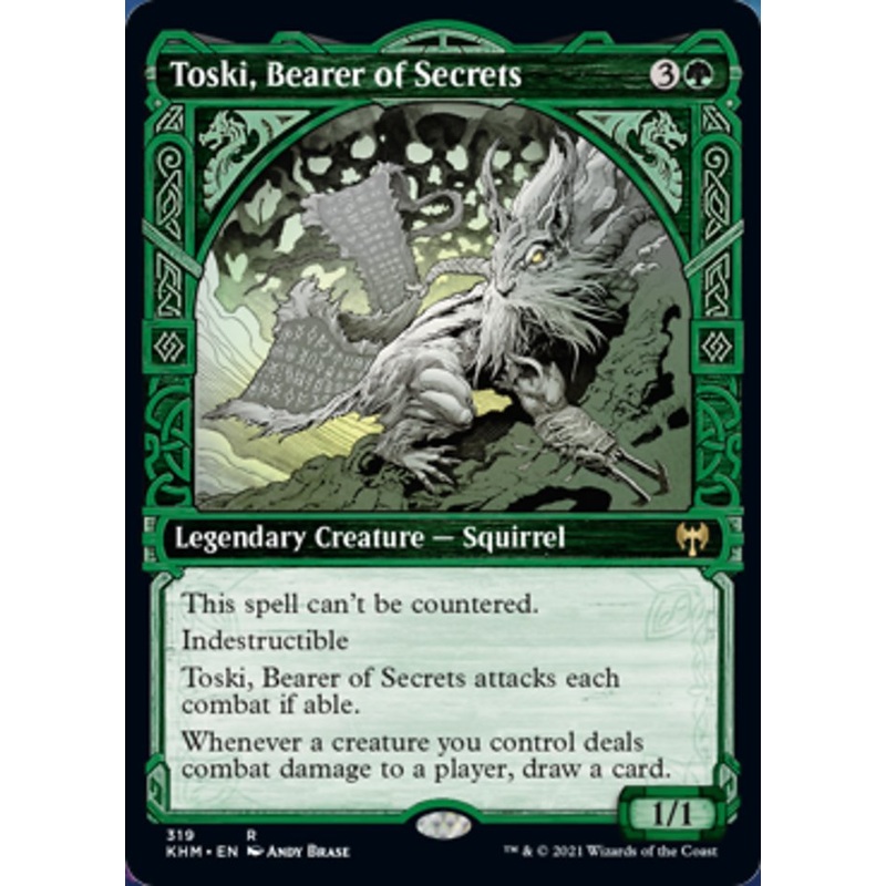 Toski, Bearer of Secrets (Showcase) [Kaldheim]