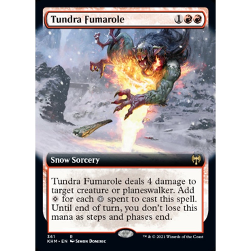 Tundra Fumarole (Extended Art) [Kaldheim]