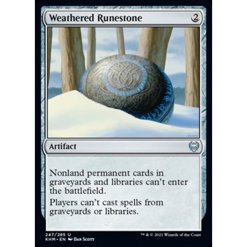 Weathered Runestone [Kaldheim]
